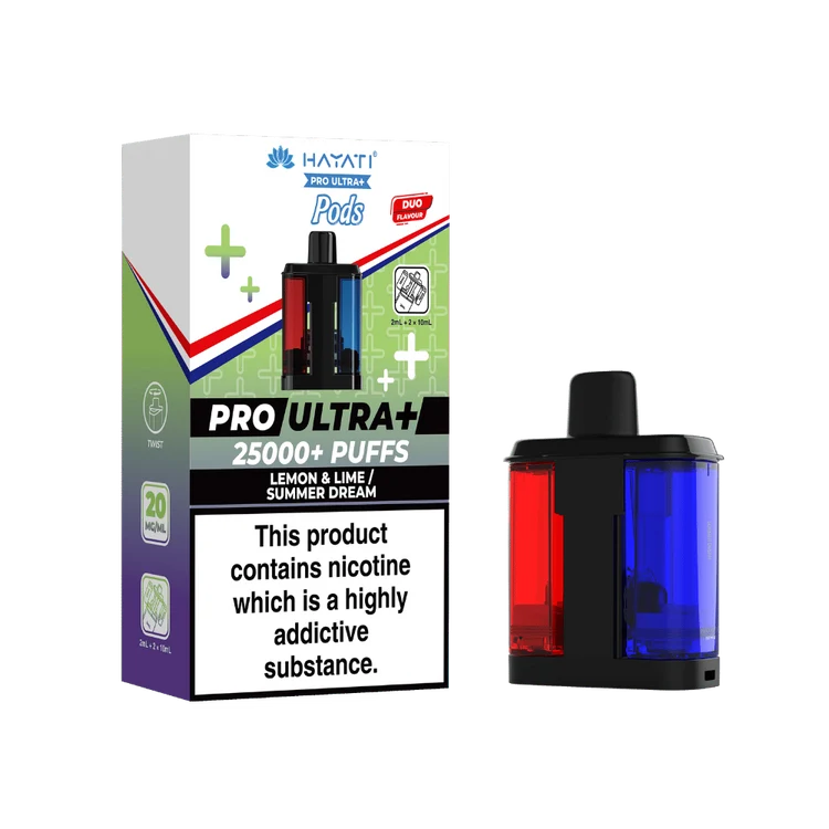 Hayati Pro Ultra Plus 25000 Puffs Box of 5 | Hayati Prefilled Pod Kit