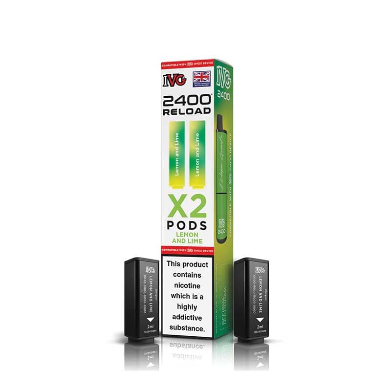 IVG 2400 Reload Prefilled Replacement Pods - Box of 5