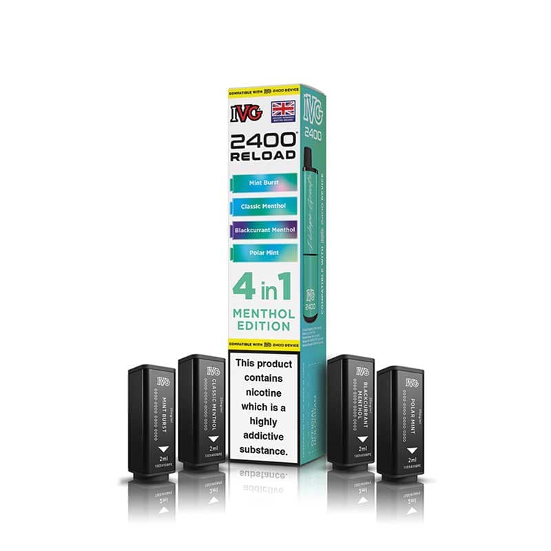 IVG 2400 Reload Prefilled Replacement Pods - Box of 5