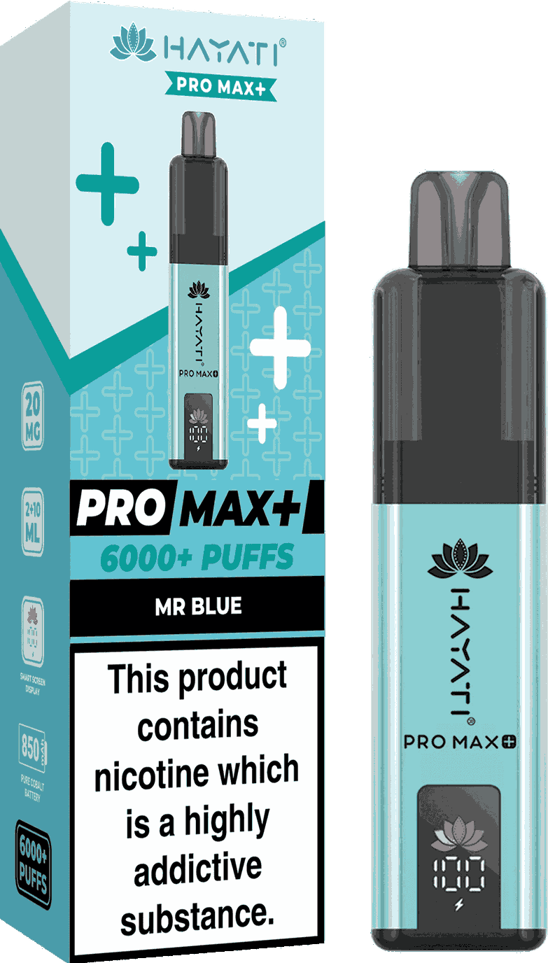 Hayati Pro Max Plus 6000 Box of 5 | Wholesale Vape Kit