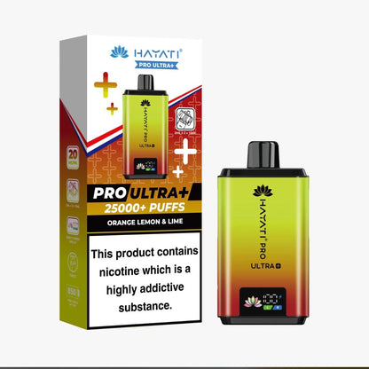 Hayati Pro Ultra Plus 25000 Puffs Box of 5 | Hayati Prefilled Pod Kit