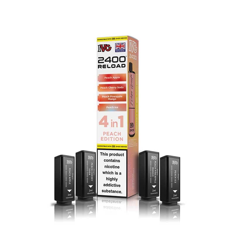 IVG 2400 Reload Prefilled Replacement Pods - Box of 5