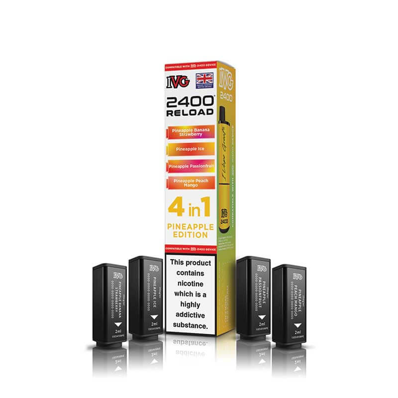 IVG 2400 Reload Prefilled Replacement Pods - Box of 5