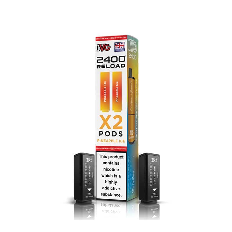 IVG 2400 Reload Prefilled Replacement Pods - Box of 5