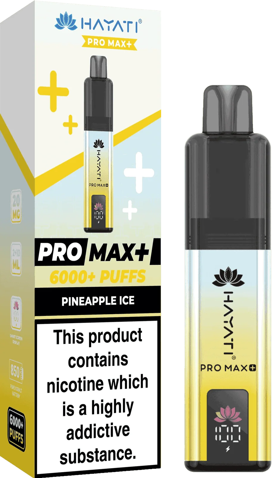 Hayati Pro Max Plus 6000 Box of 5 | Wholesale Vape Kit