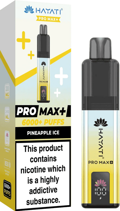 Hayati Pro Max Plus 6000 Box of 5 | Wholesale Vape Kit