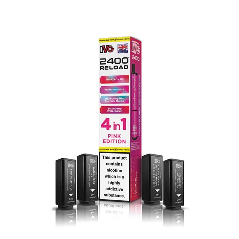 IVG 2400 Reload Prefilled Replacement Pods - Box of 5