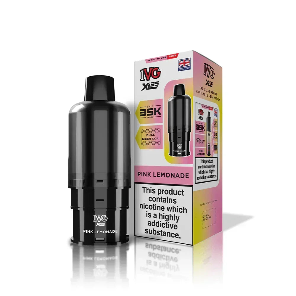 IVG XL 35K Prefilled Replacement Pods - Box of 5
