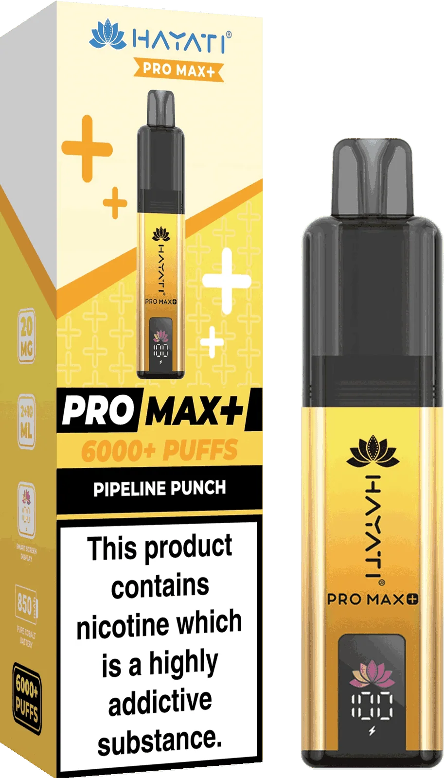 Hayati Pro Max Plus 6000 Box of 5 | Wholesale Vape Kit