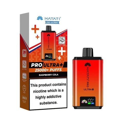 Hayati Pro Ultra Plus 25000 Puffs Box of 5 | Hayati Prefilled Pod Kit