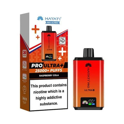 Hayati Pro Ultra Plus 25000 Puffs Box of 5 | Hayati Prefilled Pod Kit
