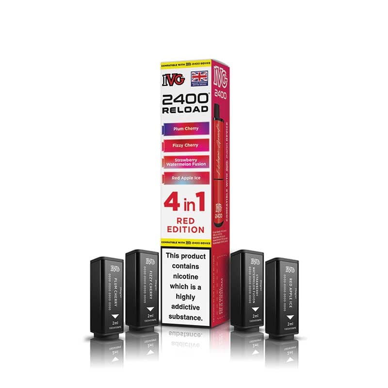 IVG 2400 Reload Prefilled Replacement Pods - Box of 5