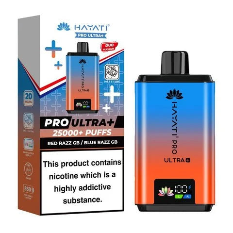 Hayati Pro Ultra Plus 25000 Puffs Box of 5 | Hayati Prefilled Pod Kit
