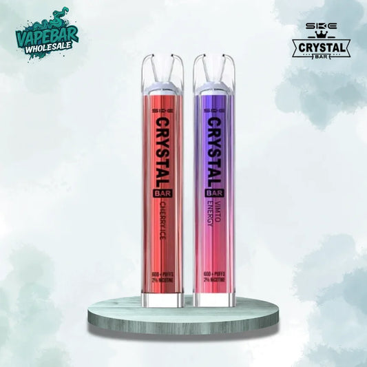 SKE Crystal Bar 600 Prefilled Pod Device – Box of 10