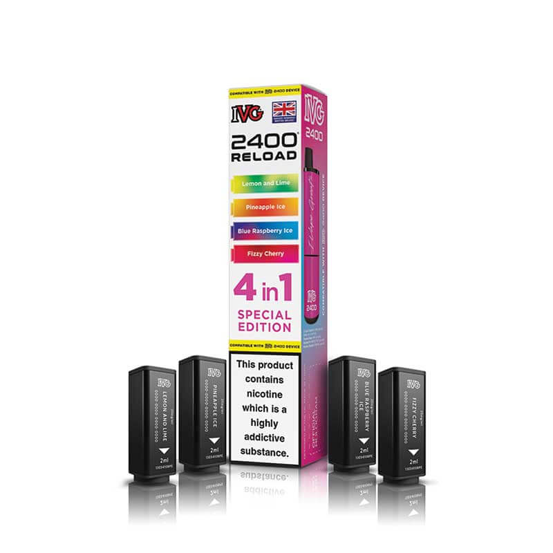 IVG 2400 Reload Prefilled Replacement Pods - Box of 5