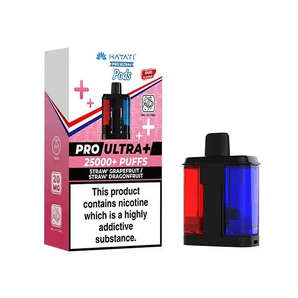 Hayati Pro Ultra Plus 25000 Pods Box of 5 | Hayati Prefilled Pods