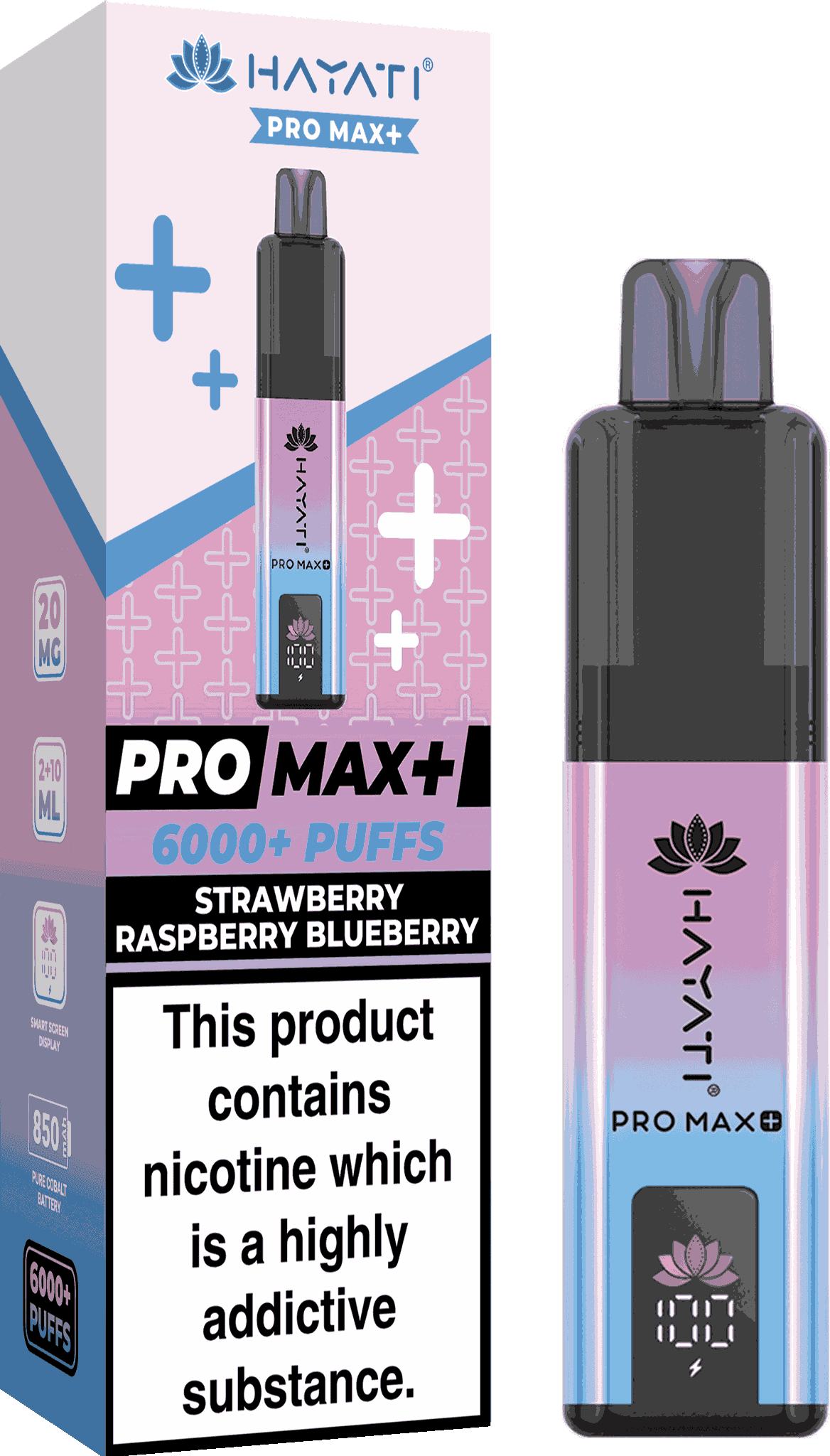 Hayati Pro Max Plus 6000 Box of 5 | Wholesale Vape Kit