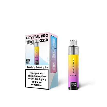 Crystal Pro 10000 Puffs box of 5 | Self-refilling Vape