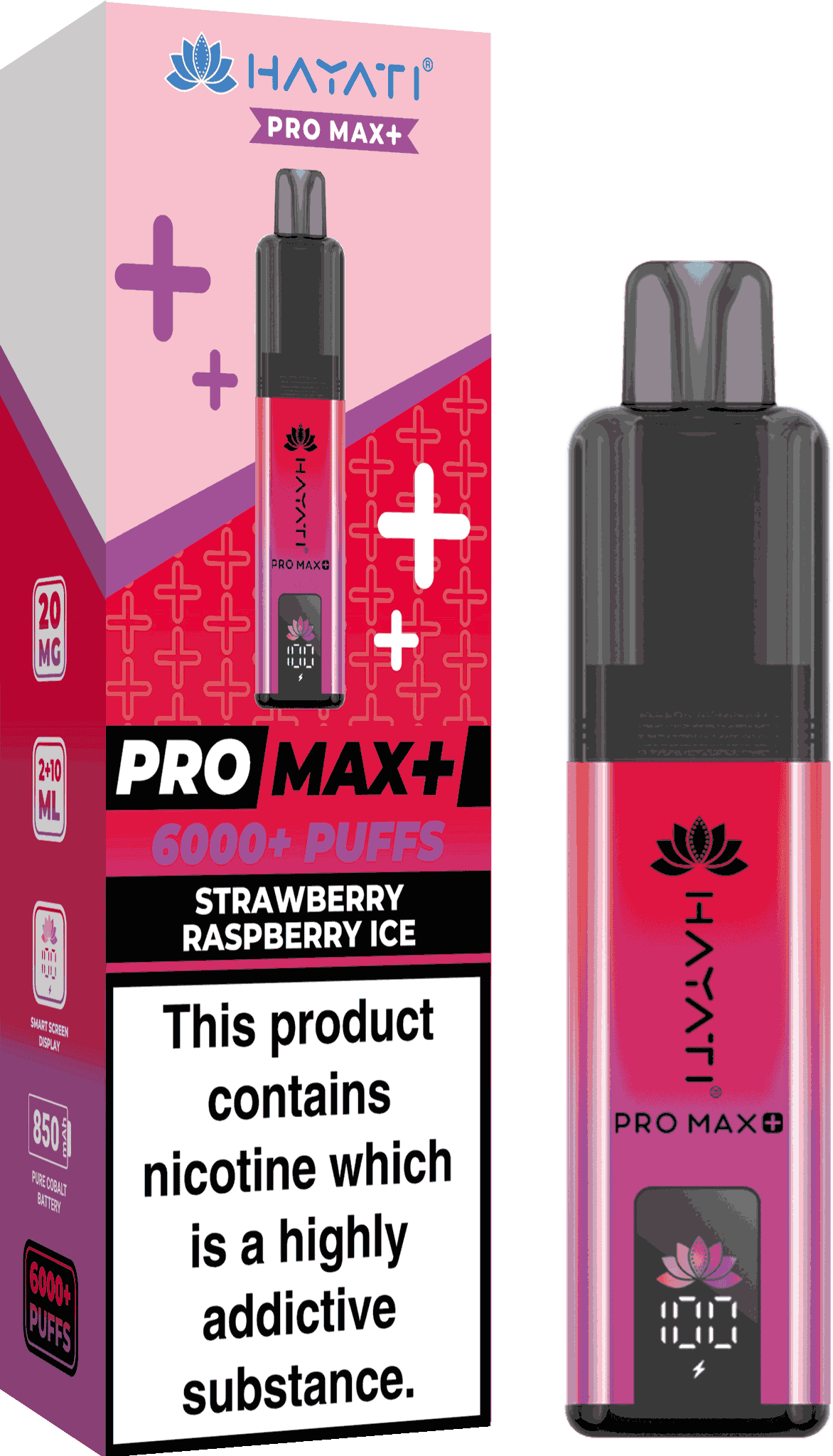 Hayati Pro Max Plus 6000 Box of 5 | Wholesale Vape Kit