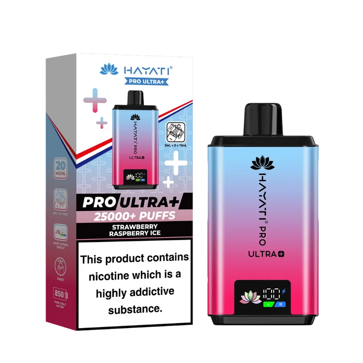 Hayati Pro Ultra Plus 25000 Puffs Box of 5 | Hayati Prefilled Pod Kit