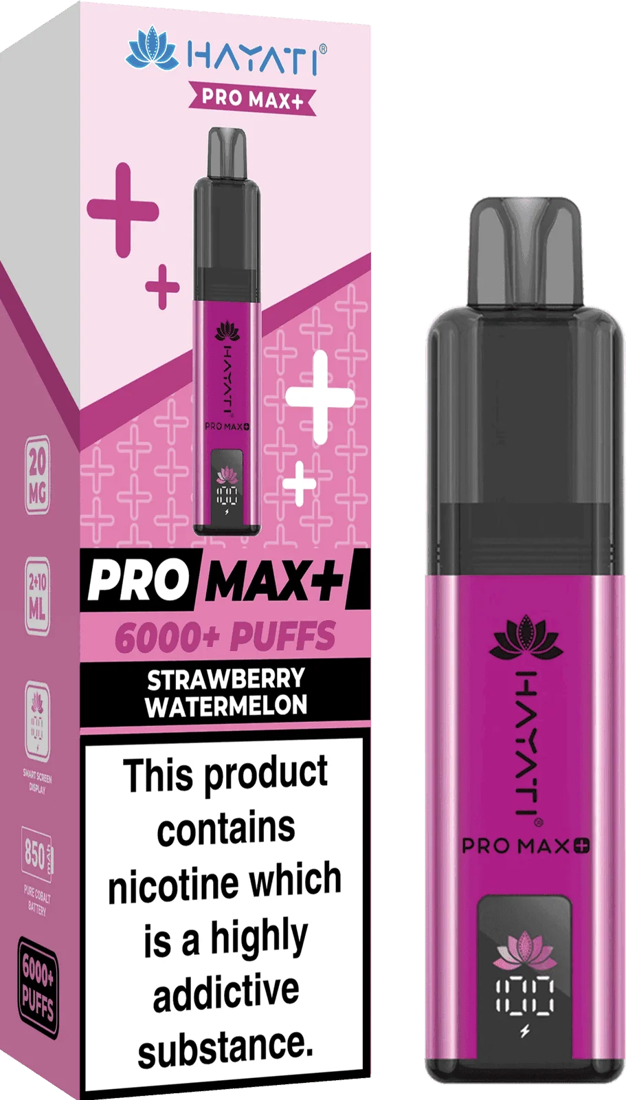 Hayati Pro Max Plus 6000 Box of 5 | Wholesale Vape Kit