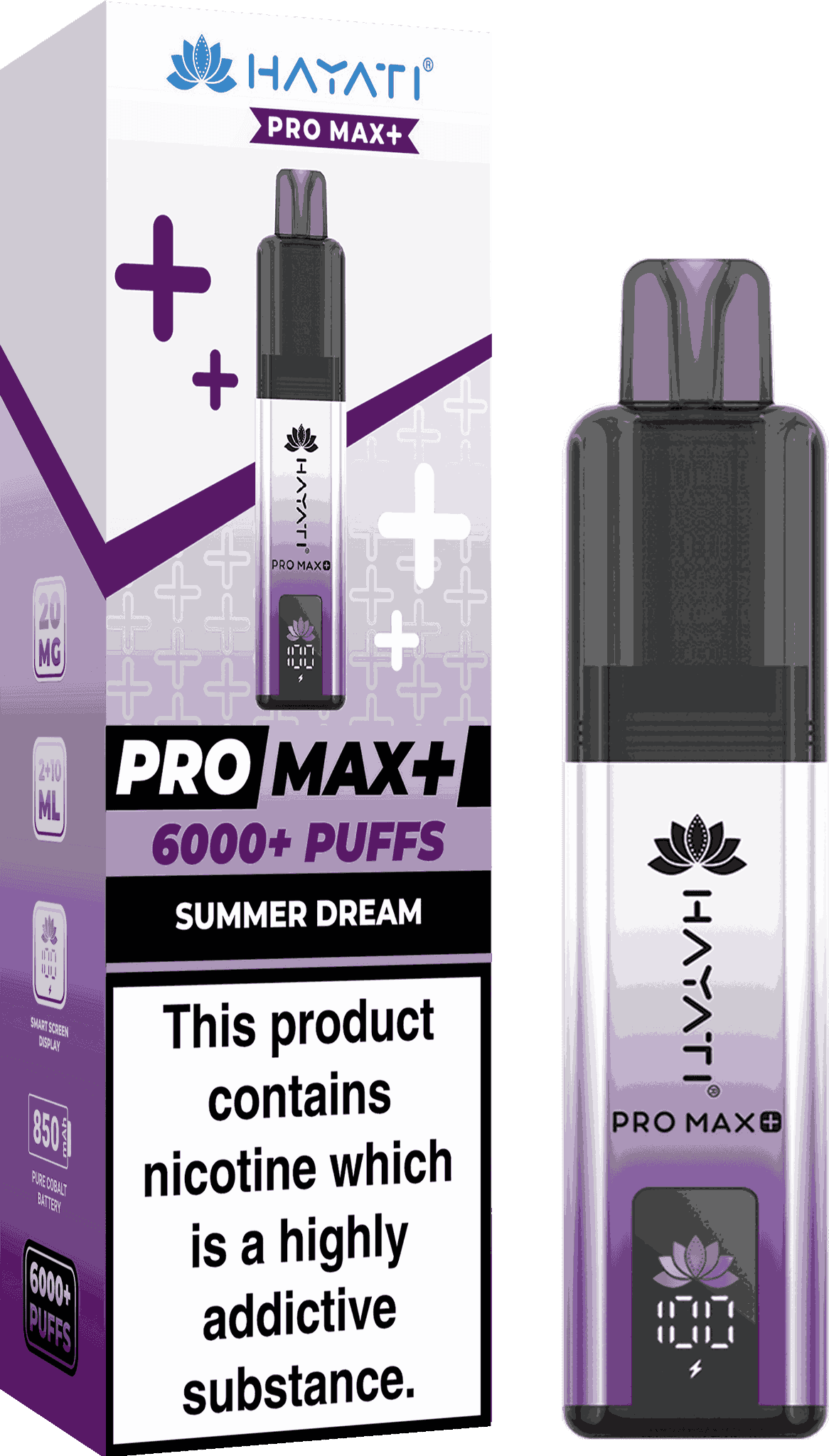Hayati Pro Max Plus 6000 Box of 5 | Wholesale Vape Kit