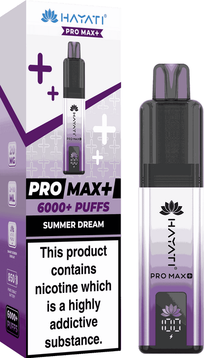 Hayati Pro Max Plus 6000 Box of 5 | Wholesale Vape Kit