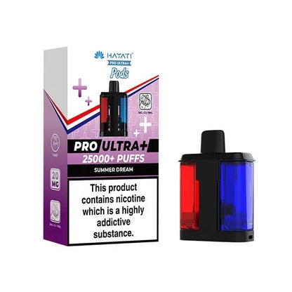 Hayati Pro Ultra Plus 25000 Pods Box of 5 | Hayati Prefilled Pods