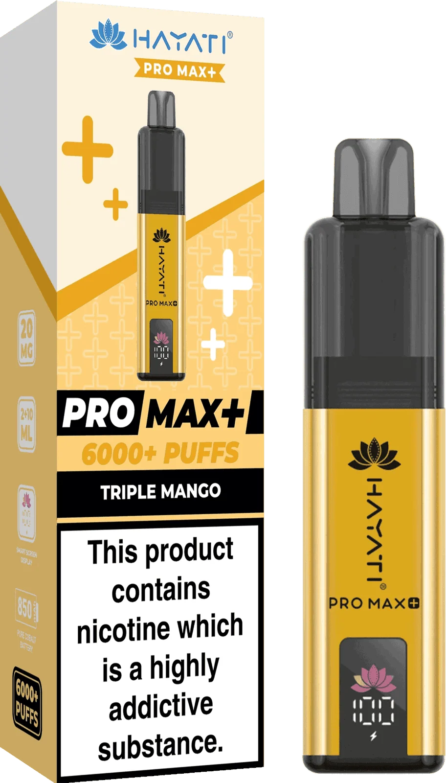 Hayati Pro Max Plus 6000 Box of 5 | Wholesale Vape Kit