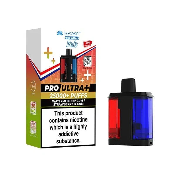 Hayati Pro Ultra Plus 25000 Pods Box of 5 | Hayati Prefilled Pods