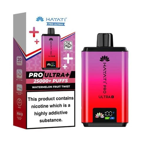 Hayati Pro Ultra Plus 25000 Puffs Box of 5 | Hayati Prefilled Pod Kit