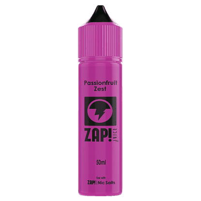Zap Juice 50ml Shortfill-Passionfruit Zest-vapeukwholesale