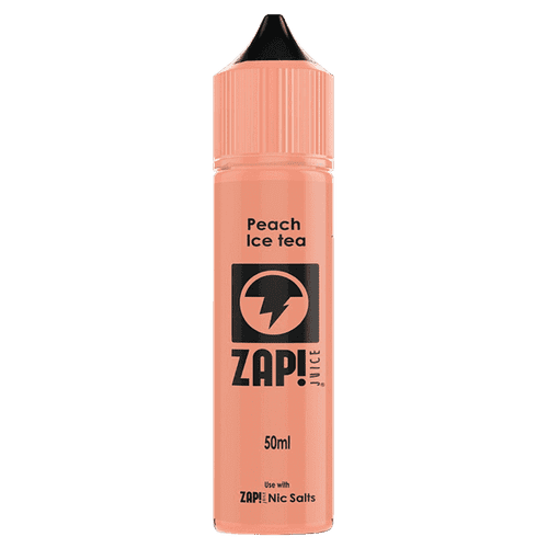 Zap Juice 50ml Shortfill-Peach Ice Tea-vapeukwholesale