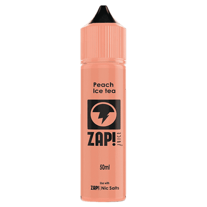 Zap Juice 50ml Shortfill-Peach Ice Tea-vapeukwholesale