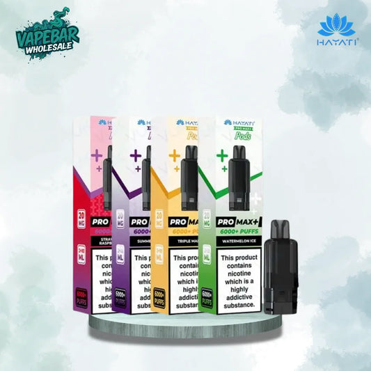 Hayati Pro Max Plus 6000 Prefilled Pods - Box Of 5