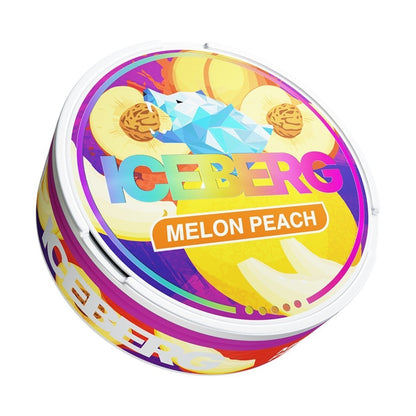 Iceberg Snus 16gr 150mg Pouches - Melon Peach - vapeukwholesale