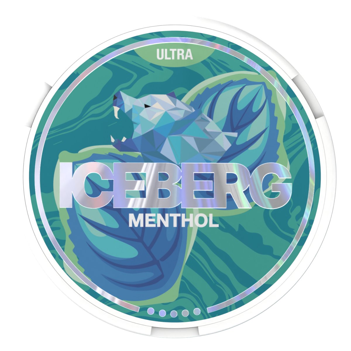 Iceberg Snus 16gr 150mg Pouches - Pack of 10 - Menthol Ultra - vapeukwholesale