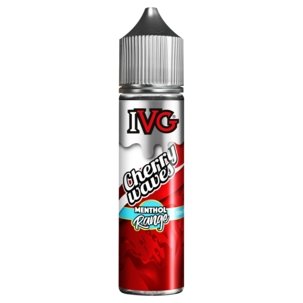 IVG Menthol Range 50ml Shortfill-Cherry Waves-vapeukwholesale