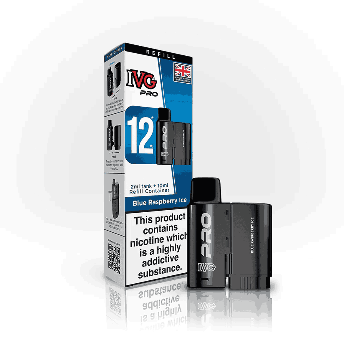 IVG Pro 12 10K Prefilled Replacement Pods - Box of 5