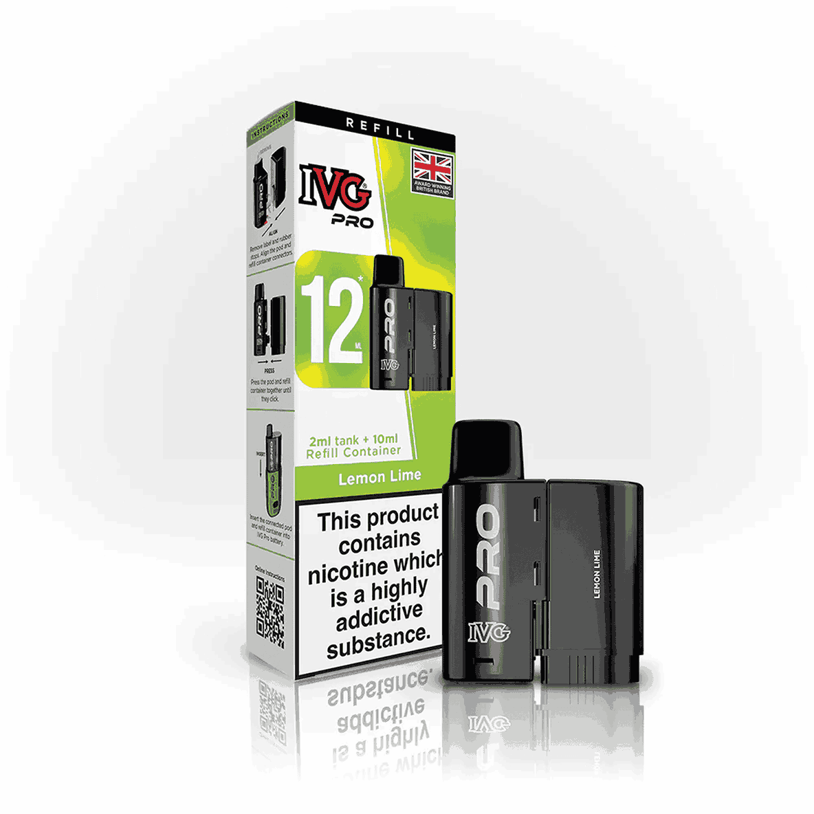 IVG Pro 12 10K Prefilled Replacement Pods - Box of 5