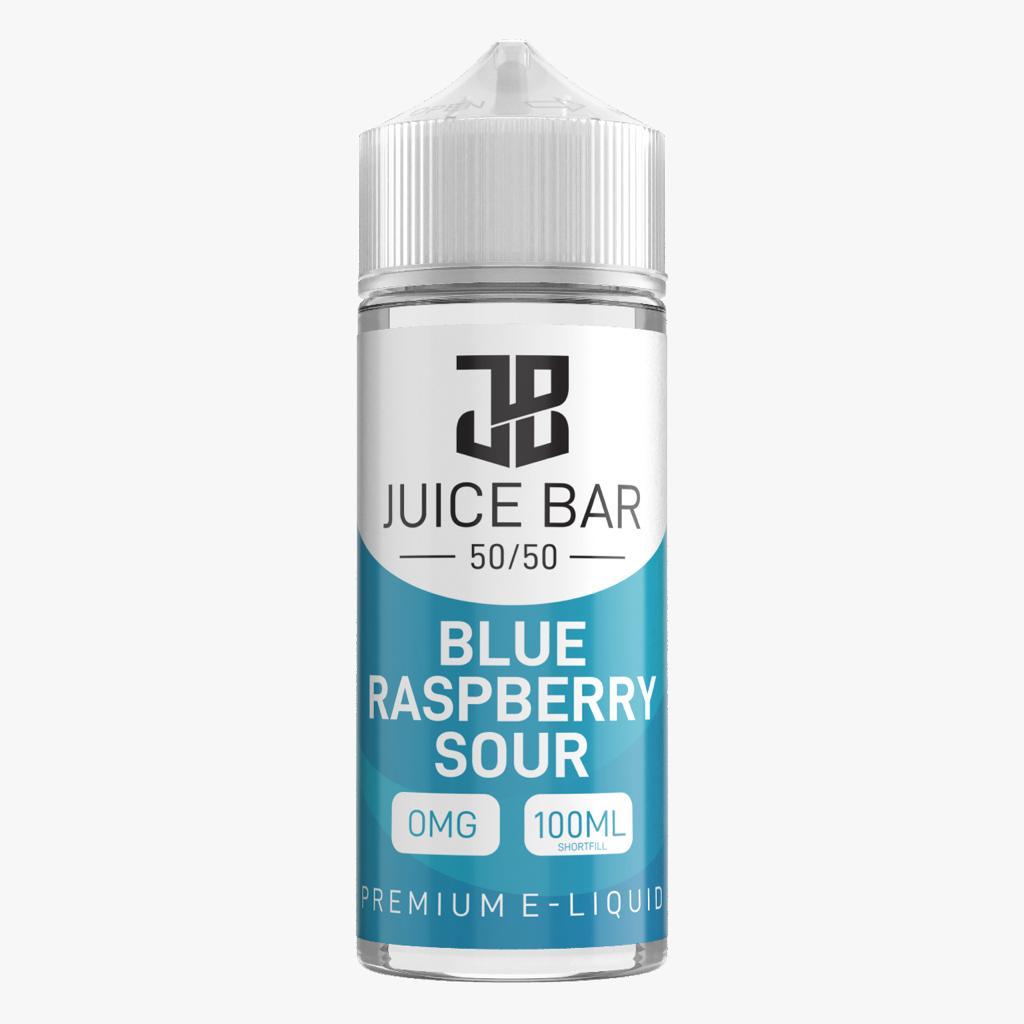 Juice Bar 100ml E liquid Shortfill-Blue Raspberry Sour-vapeukwholesale