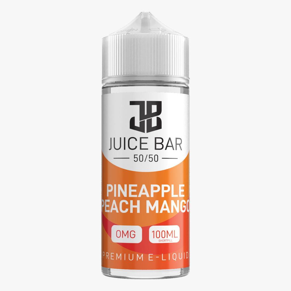 Juice Bar 100ml E liquid Shortfill-Pineapple Peach Mango-vapeukwholesale
