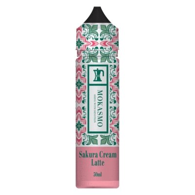 Mokasmo 50ml Shortfill-Sakura Cream Latte-vapeukwholesale
