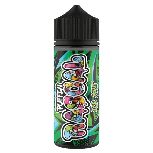 Puffin Rascal 50vg/50vg 100ml Shortfill-Ice Mint-vapeukwholesale
