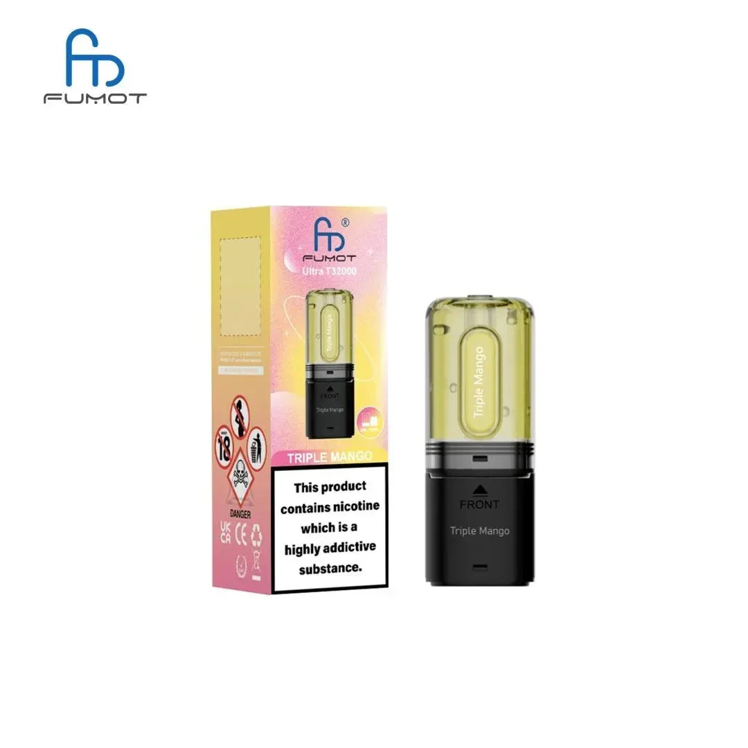 RandM Fumot T32000 Ultra Replacement Pods Pack of 5 - Wholesale Price !